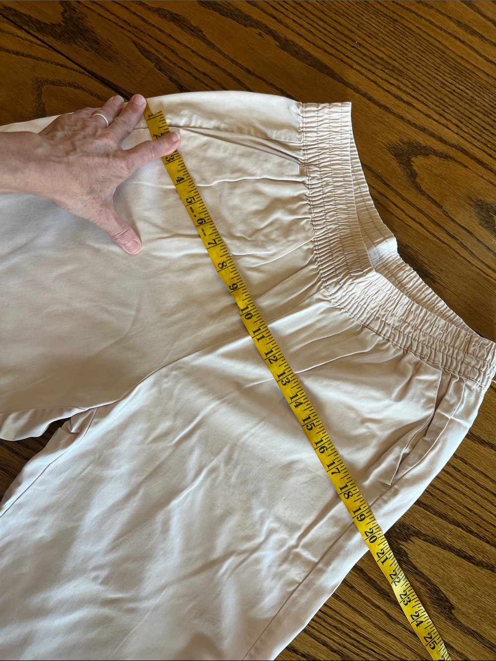 GAP Wide Leg Very Comfy Lightweight Elastic Waist Pants Pink Blush - Picture 12 of 12